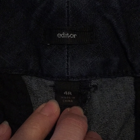 Express Editor Denim Slacks - Picture 3 of 3